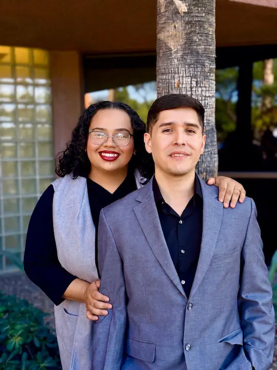 Zayra and Joseph Gastelum together